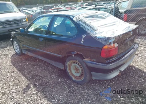 1996 BMW 318 Ti z USA, uszkodzony, nr VIN WBACG7328TAS95827